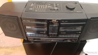 RADIOMAGNETOFON jvc typ vyfocený reverz,play  obě mechaniky - 8