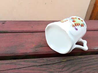Obraz Futurismus cyklista,starý porcelán. - 8