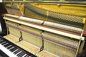 Koncertní pianino C.BECHSTEIN + židlička. ZÁRUKA. - 8