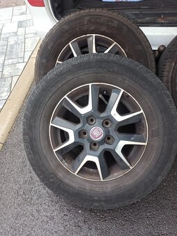 Prodám ALU kola 215/75 R16 C - 8