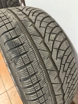 ORIGINAL ALU KOLA BMW 5 G30 G31 245/45/18 zimní pneu micheli - 8