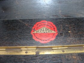Starý krásný saloní gramofon +desky - 8