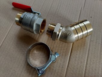 Hydraulická olejová nádrž ocel/hliník, kompletní s držáky - 8