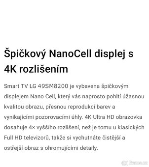 4K UHD Smart LG /NamoCell televizor - 8