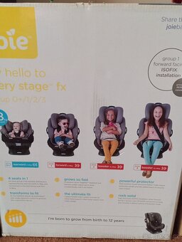 Dětská autosedačka Joie s isofixem 0 - 36 kg - 8