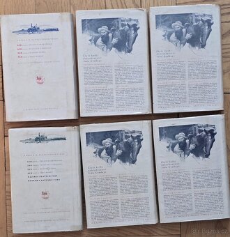 6 knih od Kuděje s obálkami Zdeňká Buriana, dobře zachované - 8