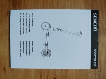 Elektrokoloběžka Sencor Scooter S30 - 8