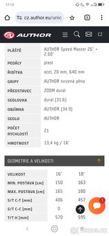 Dámské/Dívčí kolo Author UNICA 26 nové - 8