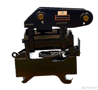 Naklápěcí hlavy pro bagry od 2 do 16 tun hydraulický upínač - 8