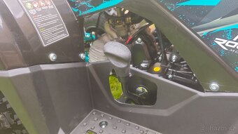 Nová dětská čtyřkolka pro větší děti 125ccm -modrá - 8