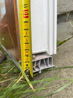 Nové okno plastové, dvojsklo, 80x120cm, s kličkou - 8