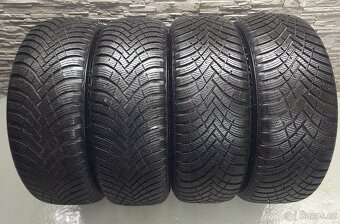 16" Alu kola Rial 5x112 zimní pneu 7,5mm - 8