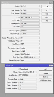 Anténa 5GHz MikroTik Routerboard LHG 5 RBLHG-5nD - 8