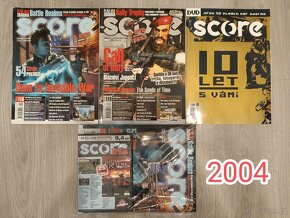 Časopis LEVEL a SCORE 1998 - 2004 - 8