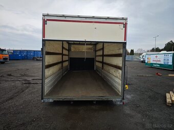 Valníková nástava 2x shrnovačka - 18 palet - 8