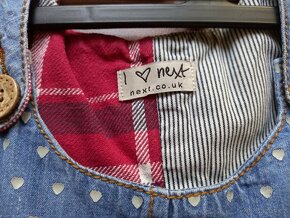 Dzinove šaty Next vel. 92 - 8