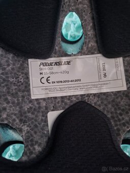 Tyrkysová helma Powerslide - 8