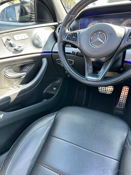 MERCEDES E KLAS 350d AMG BLACK - 8