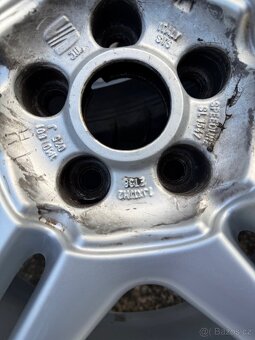 Alu kola Seat Speedline 5x100 R17 – originální včetně pneu - 8