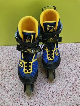 dětské inline brusle K2 nastavitelná vel. 29-34 - 8