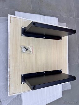 Designový kamenný konferenční stůl 80 x 80 x 35cm - 8