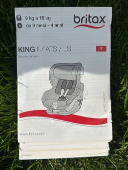 Autosedačka Britax Romer King 2 - 8