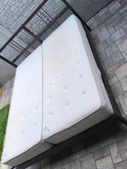 Prodám manželskou postel + Matrace 160cm x 200cm - 8