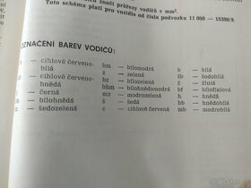 SCHEMATA ELEKTRICKÉHO. ZAP. OS. AUT. II., 1969 - 8