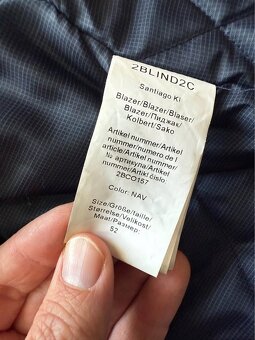 Pánský kabát například k saku - značka 2blind2c - 8