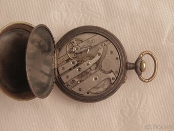 Starožitné kapesní hodinky J.DUQUESNE NANCY - 8