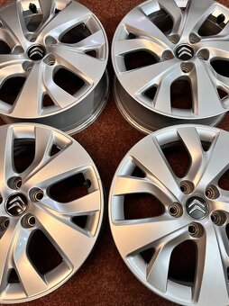 5x108 R16 Originál alu disky Citroen C4 - ET 47 - 8