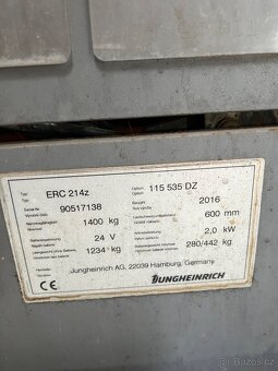 Vysokozdvižný vozík Jungheinrich - 8