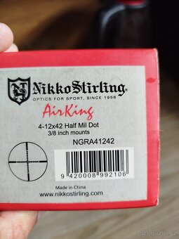 Slavia 634 ráže 4,5 mm. S optikou 4-12x44 - 8