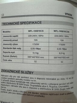 Pračka - 8