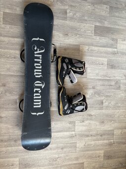 Snowboard + vázání + boty - 8