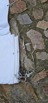 Bílá plachta PVC 650g/m2 se sníženou hořlavostí - 8