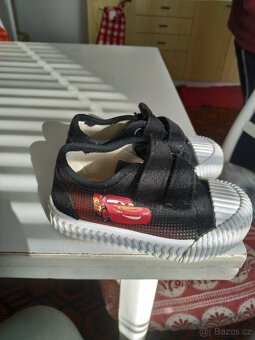 Tenisky zn. Adidas plus plátěnky - vel. 22 - 8