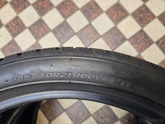 245/40R21 100V M+S Hankook Winter 6mm 2ks - 8