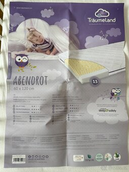 Dětská postýlka Klups Sofie bílá včetně matrace - 8