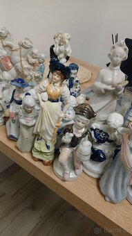 Prodam 35 ks porcelánových Sošek - 8