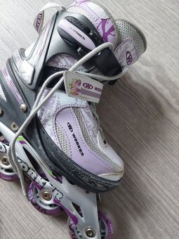 Dětské dívčí inline brusle - 8
