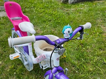 Dětské kolo Author Bello 16" fialovo- bílé - 8