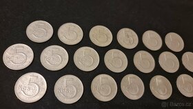 3. Sada 5Kčs - Pětikoruna - 20Ks - Žádná stejná - 8