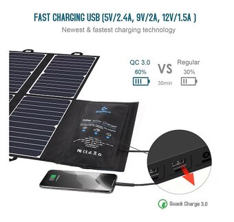 Přenosný Solární panel BigBlue B434 42W - 8