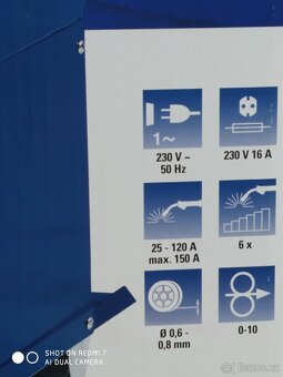 Prodám NEPOUŽITOU co2 svářečku HERKULES HSG 150 - 8
