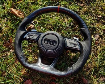 VYHRIEVANY VOLANT AUDI / KARBÓN SPORTOVY / ZKOSENY - 8