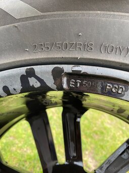 DEZENT TA dark - 7,5x18" 5x108 + pneu 235/50 R18 - 8