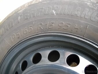 VW Touran,Caddy ,Golf sada kol 5x112 R 15 - 8