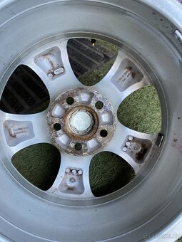 4 ks ALUDISKY ŠKODA 15" FABIA 2, 3 - 5x100, ET 43 - 8