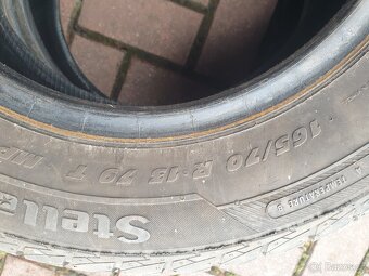 165/70R13 letní cena za komplet 2kusy - 8